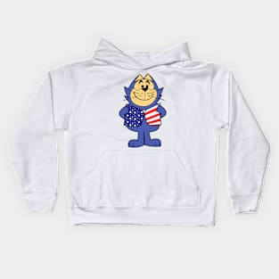 Benny the Ball - Patriotic USA Kids Hoodie